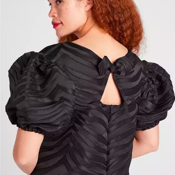 Kate Spade Bold Zebra Jacquard Dress, size 12 - Picture 2 of 4